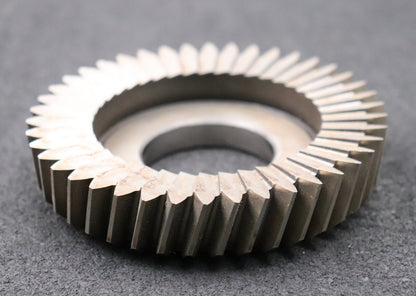 Bild des Artikels PWS-Scheibenschneidrad---Treppenschliff-m=-2,5mm-EGW-20°-Z=-42-Ø116x25xØ1-3/4"