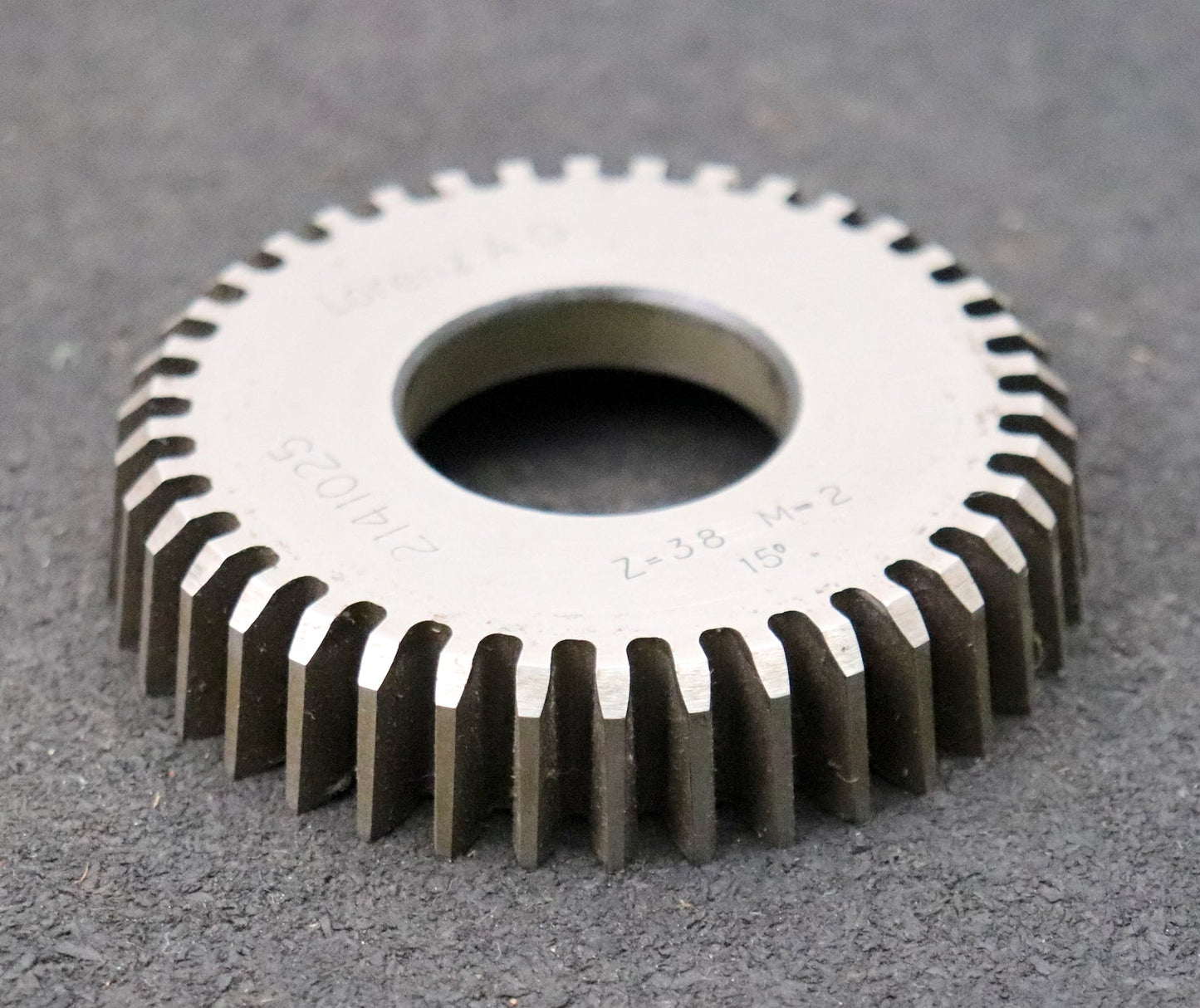 Bild des Artikels LORENZ-Scheibenschneidrad-gear-shaper-m=-2mm-EGW-15°-Z=-38-Ø82x17xØ1-1/4"