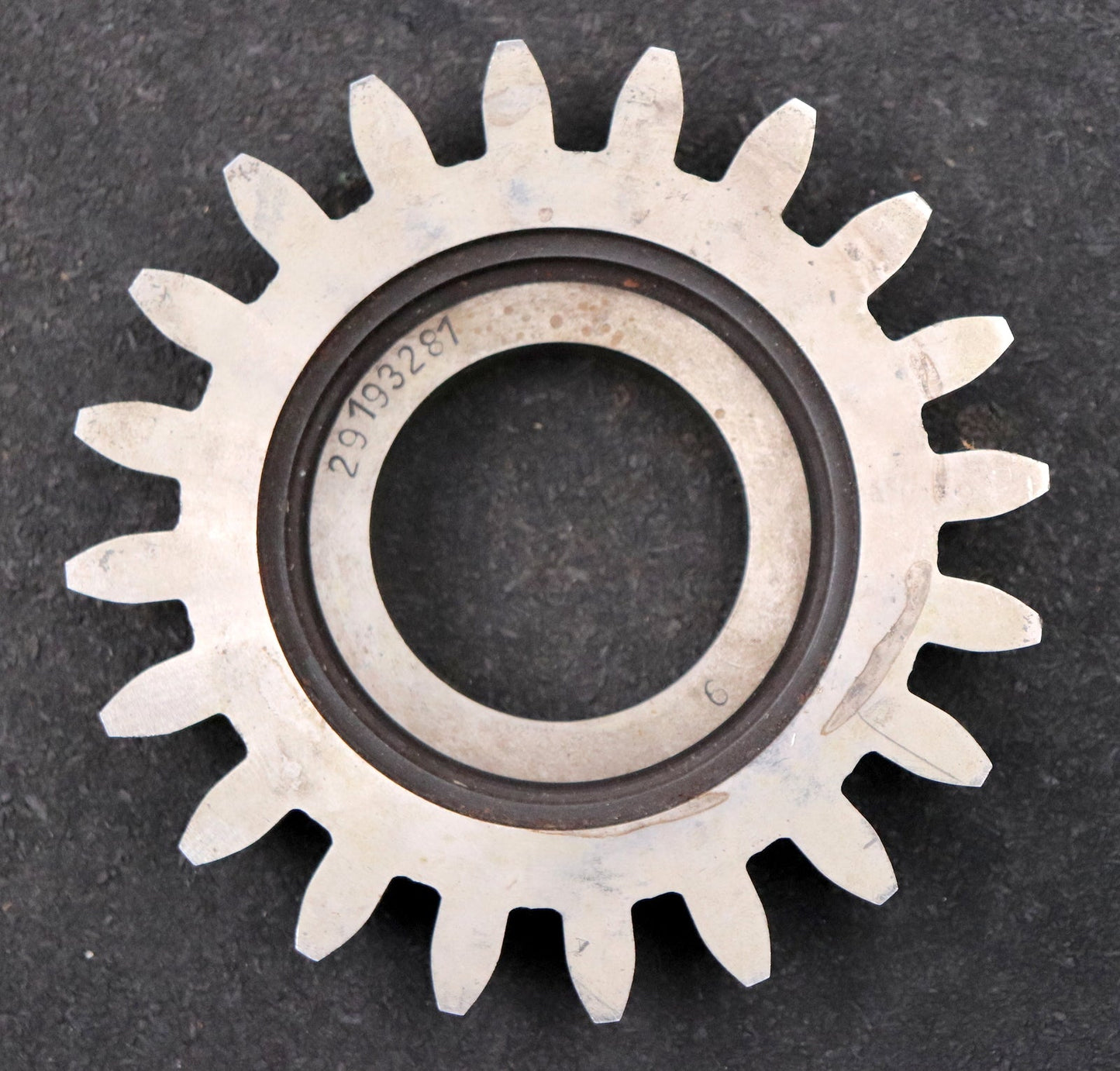 Bild des Artikels LORENZ-Scheibenschneidrad-gear-shaper-m=-5mm-10°-EGW-Z=-20-Vorschneider-0,16/Fl