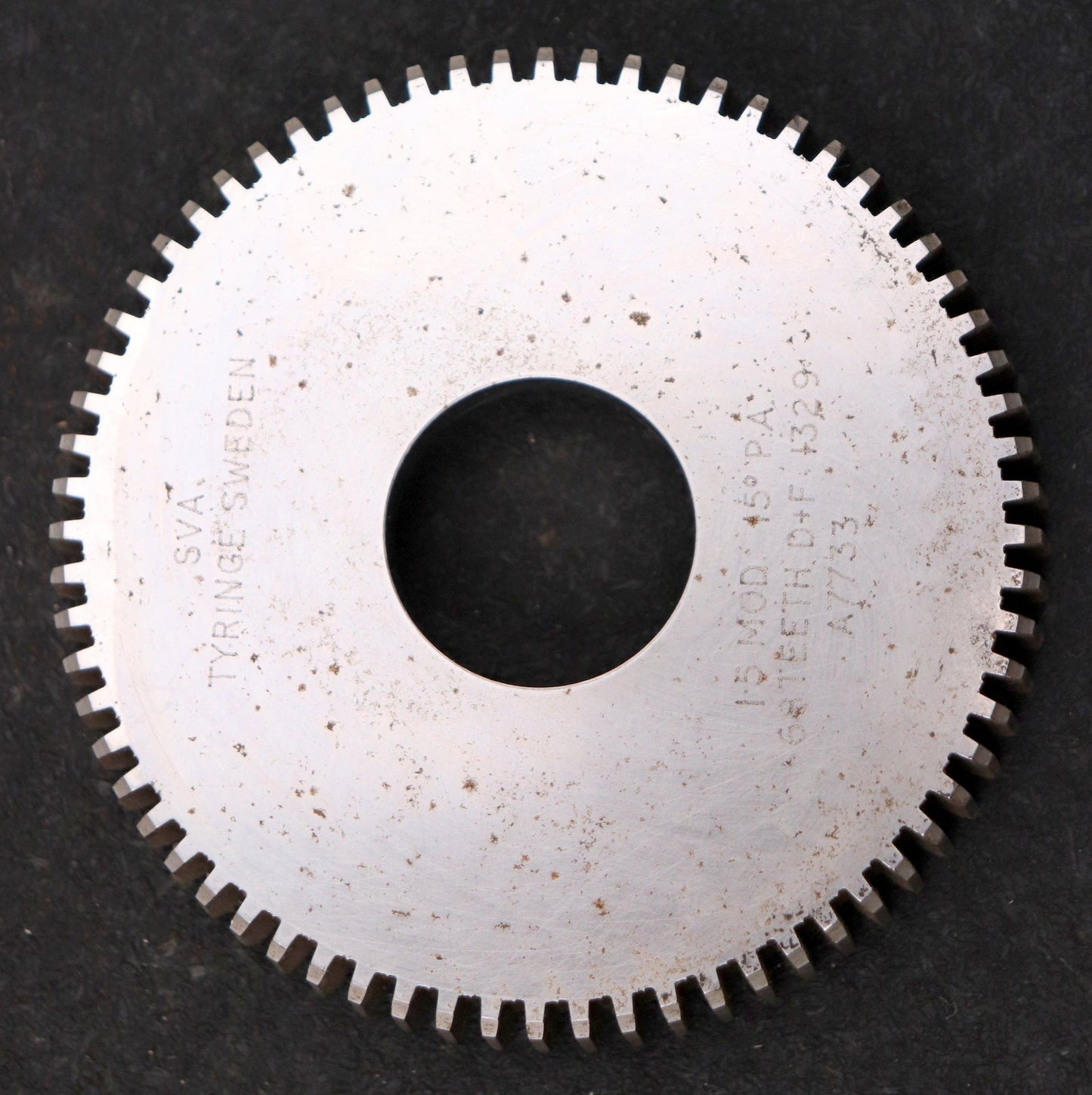 Bild des Artikels NST-Scheibenschneidrad-gear-shaper-m=-1,5mm-EGW-15°-Z=-68-Ø106x17xØ1-1/4"
