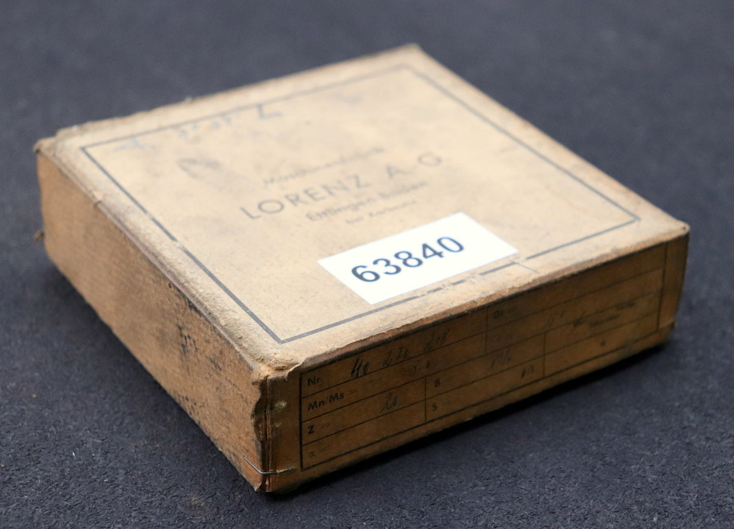 Bild des Artikels LORENZ-Scheibenschneidrad---Treppenschliff-m=-5mm-EGW-15°-Z=-20-Ø112x24xØ1-1/4"