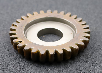 Bild des Artikels FELLOWS-Scheibenschneidrad-gear-shaper-m=-3mm-EGW-15°-Z=-30-ß=-H.A.=-3°-HSS