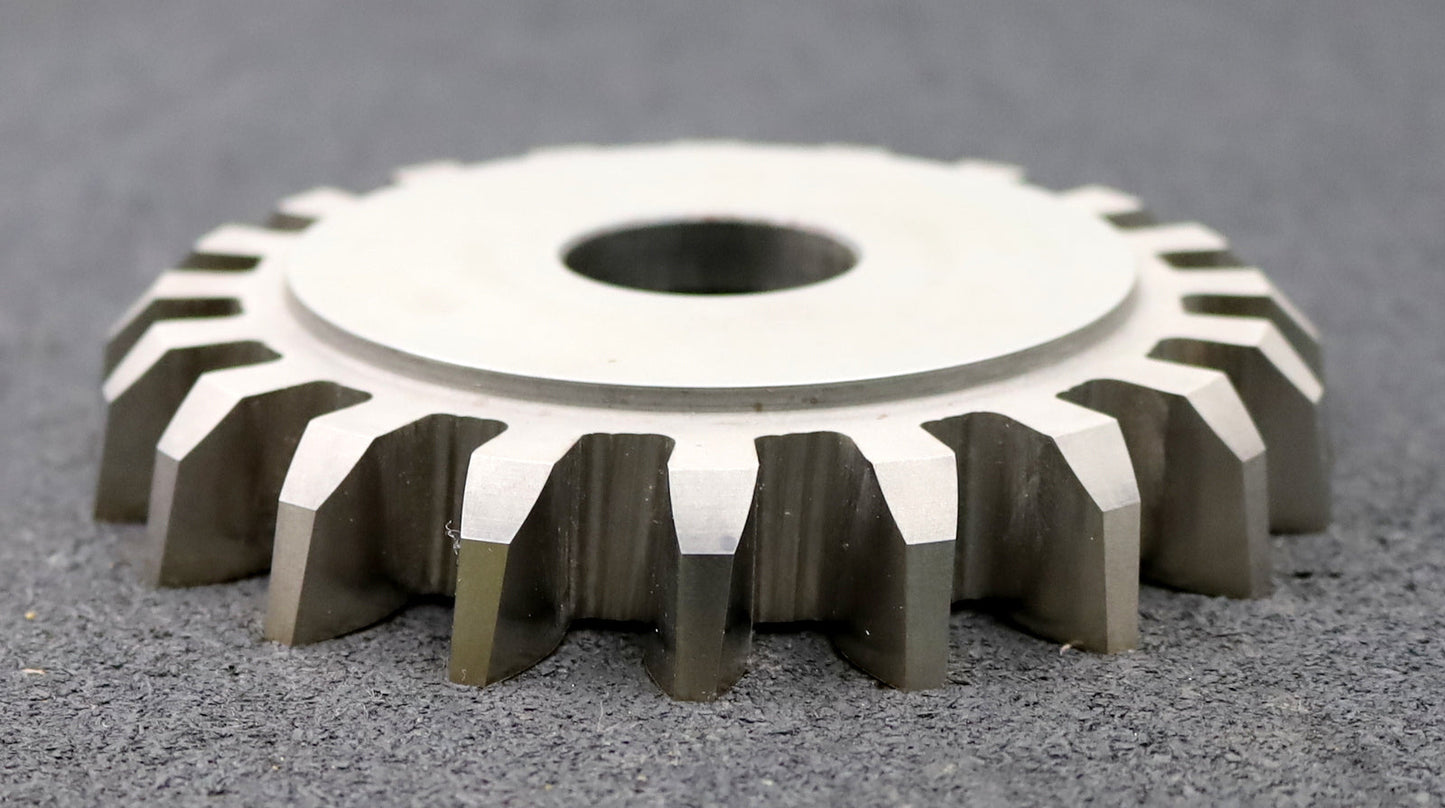Bild des Artikels LORENZ-Scheibenschneidrad-Treppenschliff-m=-6mm-EGW-15°-Z=-20-Ø135x23xØ1-1/4"