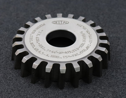 Bild des Artikels DELTAL-Scheibenschneidrad-m=-4,5mm-EGW-15°-Z=-22-Fertigschneider-ß=-3°44'