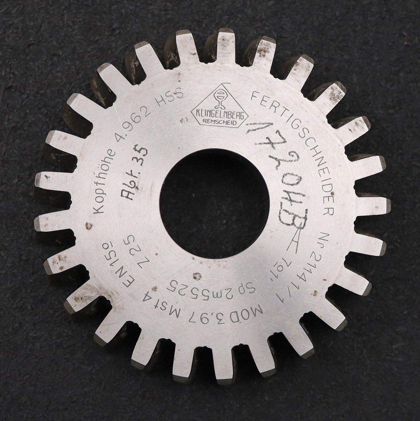Bild des Artikels KLINGELNBERG-Scheibenschneidrad-mit-Treppenschliff-gear-shaper-m=-3,97mm-EGW-15°