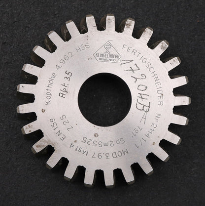 Bild des Artikels KLINGELNBERG-Scheibenschneidrad-mit-Treppenschliff-gear-shaper-m=-3,97mm-EGW-15°