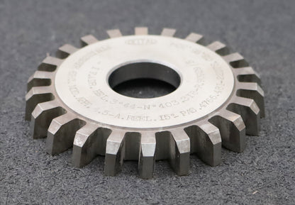 Bild des Artikels DELTAL-Scheibenschneidrad-Treppenschliff-m=-4,5mm-EGW-15°-Z=-22-Fertigschneider