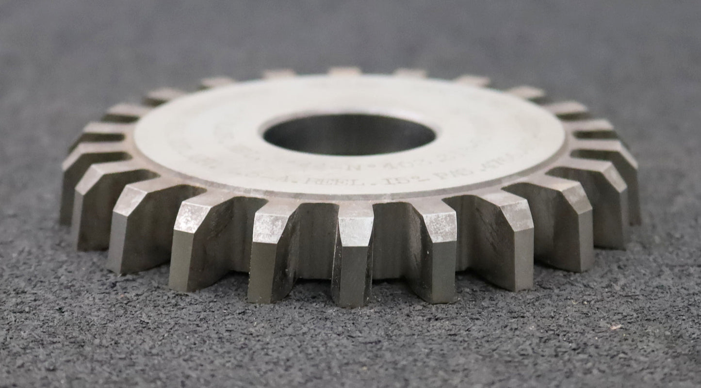 Bild des Artikels DELTAL-Scheibenschneidrad-Treppenschliff-m=-4,5mm-EGW-15°-Z=-22-Fertigschneider