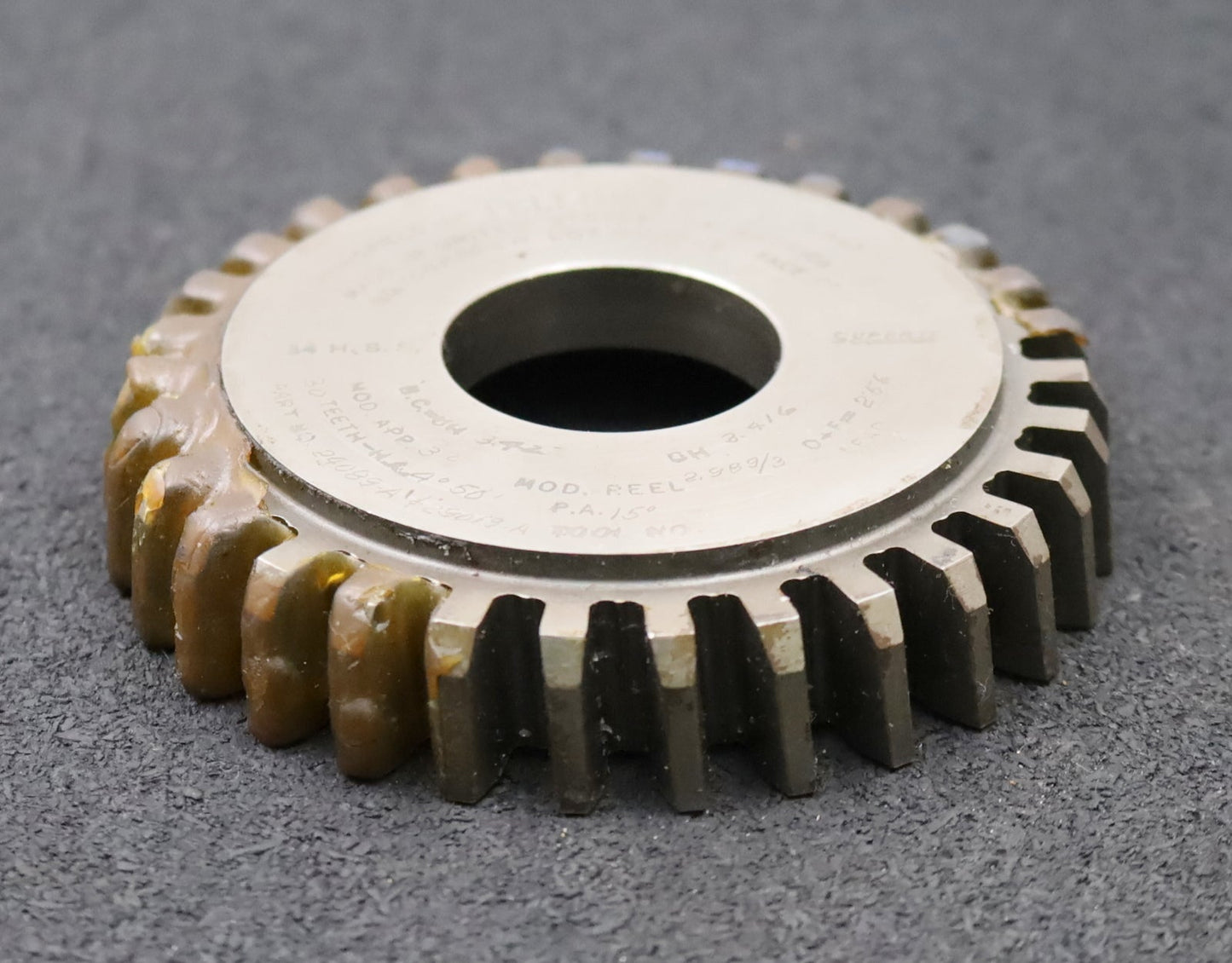 Bild des Artikels FELLOWS-Scheibenschneidrad-gear-shaper-m=-3mm-EGW-15°-Z=-30-Ø95x19xØ1-1/4"