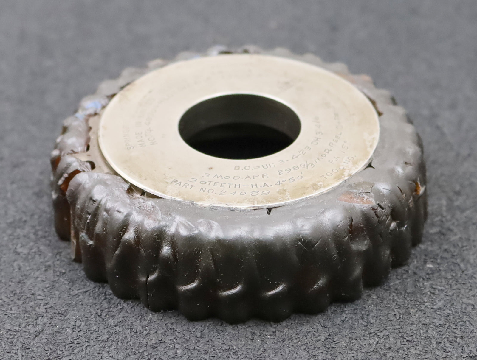 Bild des Artikels FELLOWS-Scheibenschneidrad-gear-shaper-m=-3mm-EGW-15°-Z=-30-ß=-H.A.=-4°50'