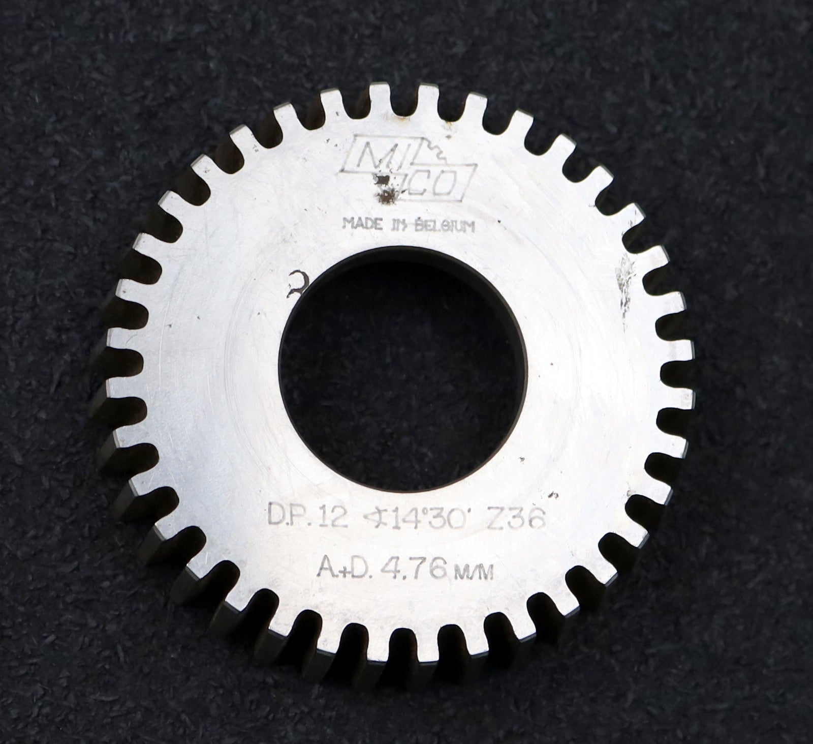 Bild des Artikels MICO-Scheibenschneidrad-gear-shaper-D.P.=-12mm-14°30'-EGW-Z=-36-Ø81x18xØ1-1/4"