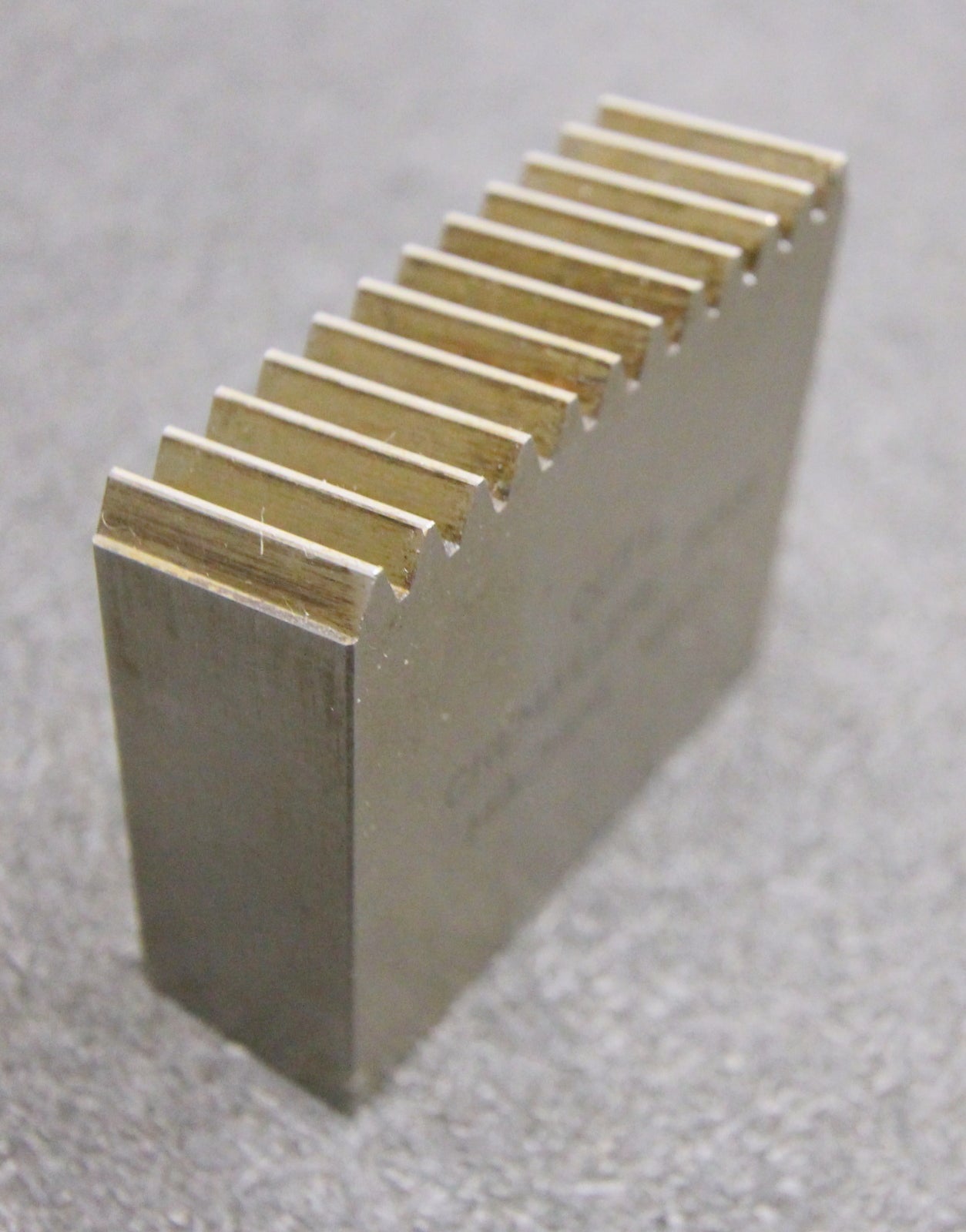 DELTAL Hobelkamm rack cutter m= 1,5 Angle 20° 56x20mm