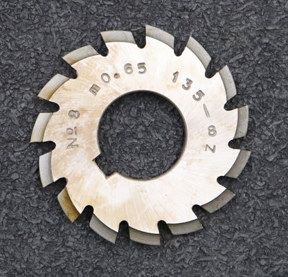 Bild des Artikels DOLD-Zahnformfräser-m=-0,65mm-No.-8-für-Z=-135-00-EGW-20°-gear-profile-cutter