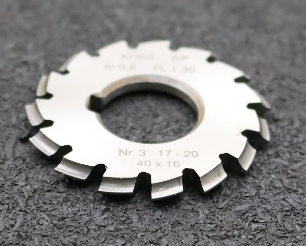 Bild des Artikels DOLD-Zahnformfräser-m=-0,6mm-No.-3-für-Z=-17-20-EGW-20°-gear-profile-cutter