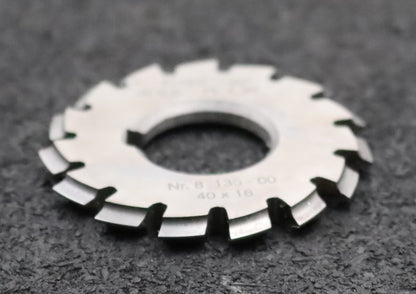 Bild des Artikels DOLD-Zahnformfräser-m=-0,6mm-No.-8-für-Z=-135-00-EGW-20°-gear-profile-cutter