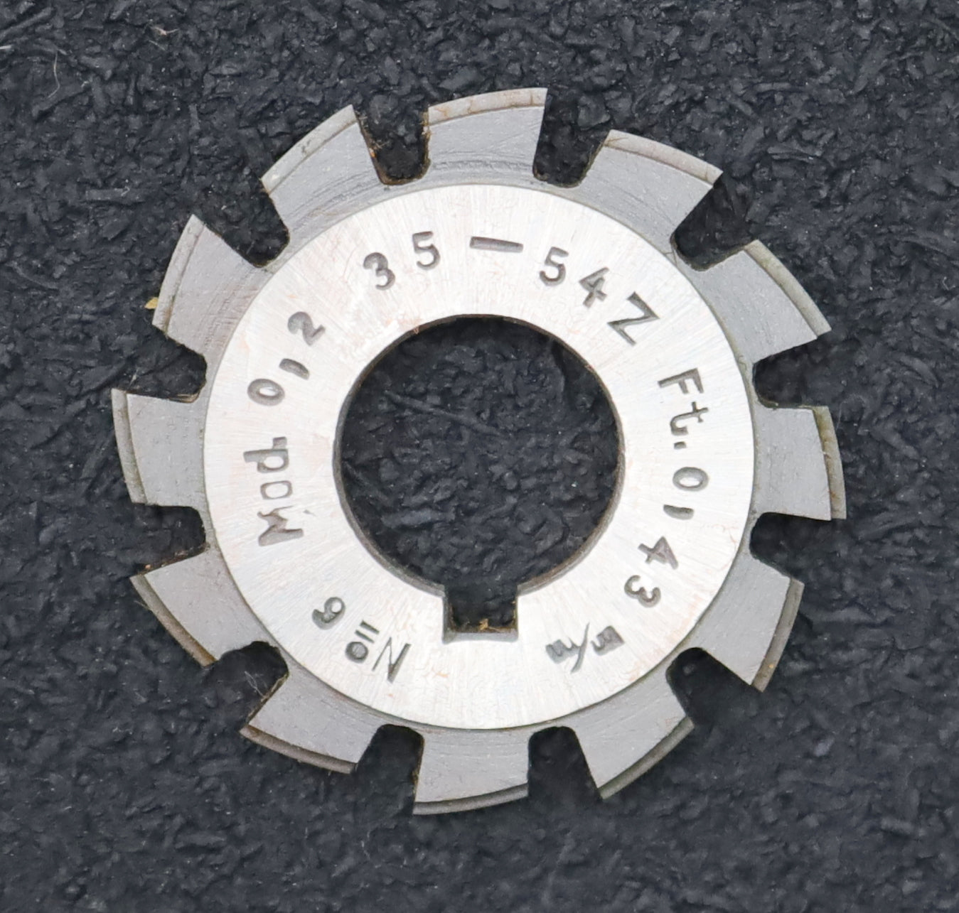 Bild des Artikels DOLD-Zahnformfräser-m=-0,2mm-No.-6-für-Z=-35-54-EGW-15°-gear-profile-cutter