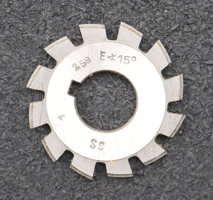 Bild des Artikels DOLD-Zahnformfräser-m=-0,2mm-No.-6-für-Z=-35-54-EGW-15°-gear-profile-cutter
