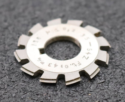 Bild des Artikels DOLD-Zahnformfräser-m=-0,2mm-No.-6-für-Z=-35-54-EGW-15°-gear-profile-cutter