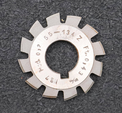 Bild des Artikels DOLD-Zahnformfräser-m=-0,2mm-No.-7-für-Z=-55-134-EGW-15°-gear-profile-cutter