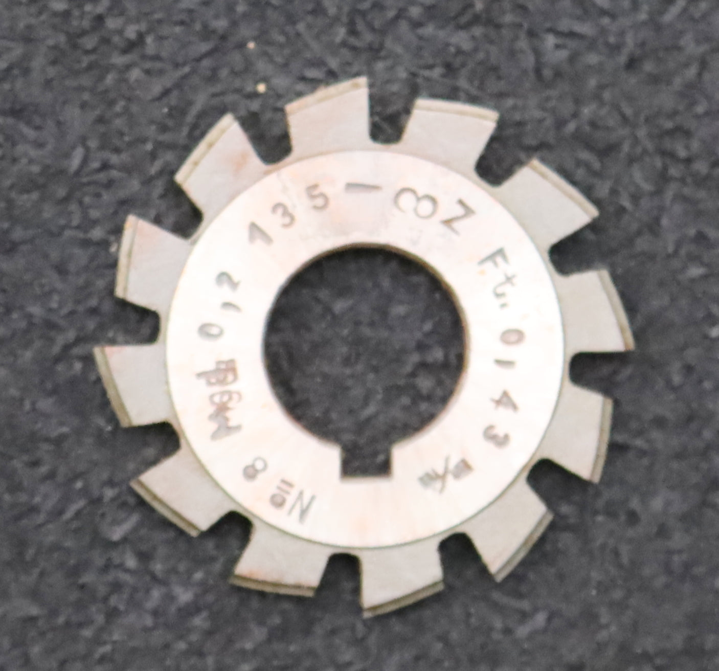 Bild des Artikels DOLD-Zahnformfräser-m=-0,2mm-No.-8-für-Z=-135-00-EGW-15°-gear-profile-cutter
