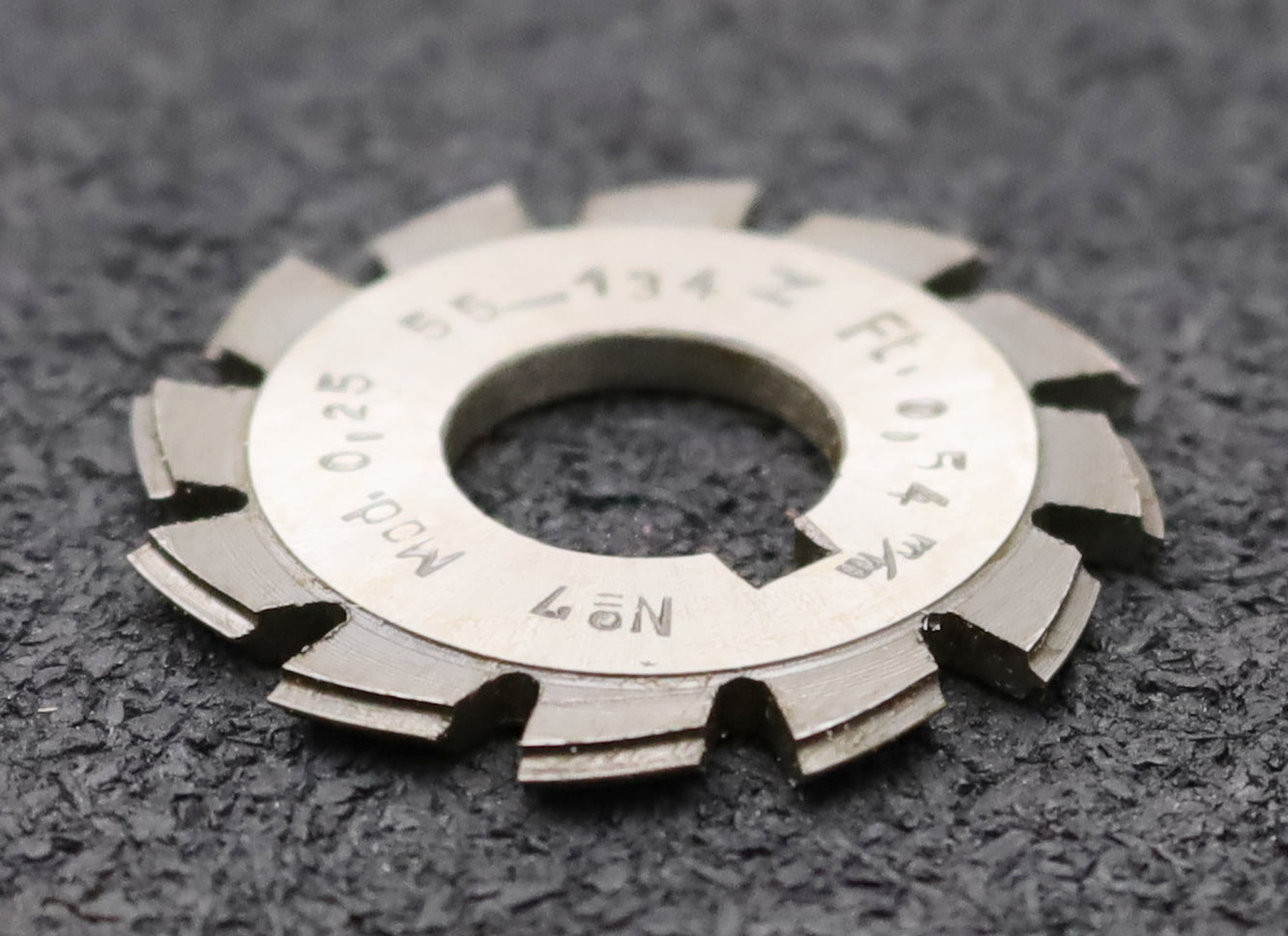 Bild des Artikels DOLD-Zahnformfräser-m=-0,25mm-No.-7-für-Z=-55-134-EGW-15°-gear-profile-cutter