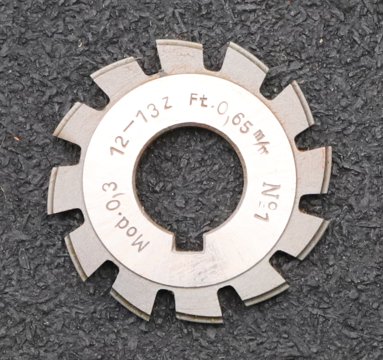 Bild des Artikels DOLD-Zahnformfräser-m=-0,3mm-No.-1-für-Z=-12-13-EGW-15°-gear-profile-cutter