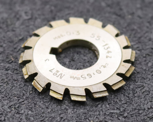 Bild des Artikels DOLD-Zahnformfräser-m=-0,3mm-No.-7-für-Z=-55-134-EGW-15°-gear-profile-cutter