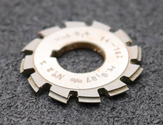 Bild des Artikels DOLD-Zahnformfräser-m=-0,4mm-No.-2-für-Z=-14-16-EGW-15°-gear-profile-cutter