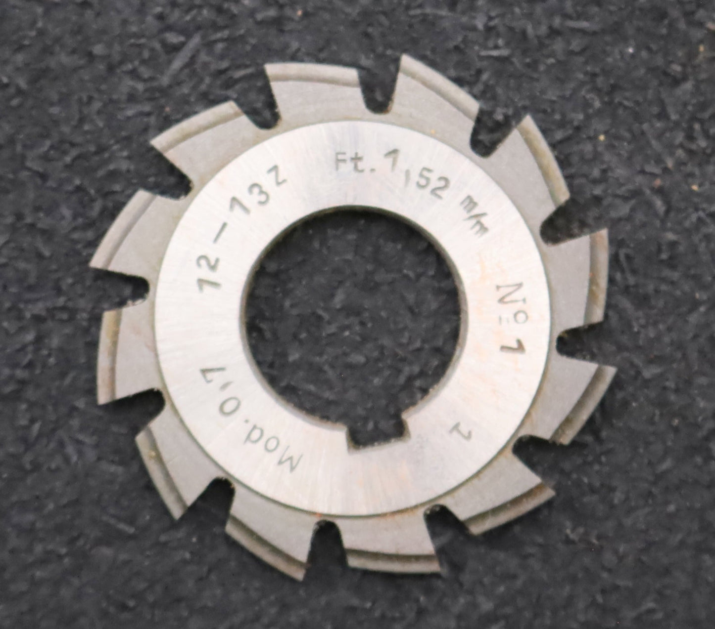 Bild des Artikels DOLD-Zahnformfräser-m=-0,7mm-No.-1-für-Z=-12-13-EGW-15°-LKN-gear-profile-cutter