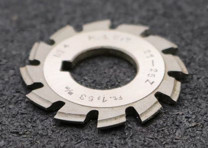 Bild des Artikels DOLD-Zahnformfräser-m=-0,7mm-No.-4-für-Z=-21-25-EGW-15°-gear-profile-cutter
