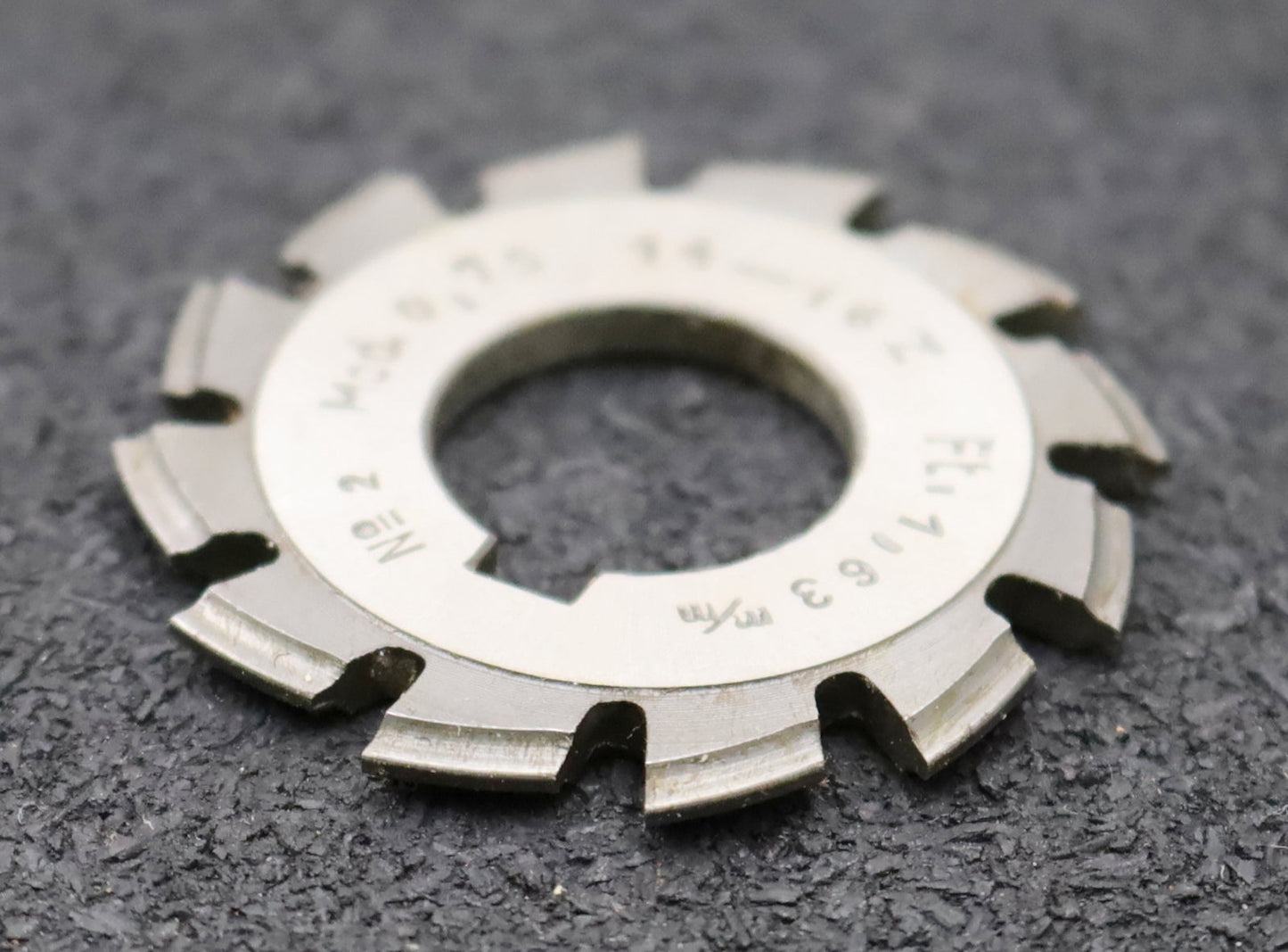 Bild des Artikels DOLD-Zahnformfräser-m=-0,75mm-No.-2-für-Z=-14-16-EGW-15°-LKN-gear-profile-cutter