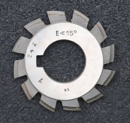 Bild des Artikels DOLD-Zahnformfräser-m=-0,75mm-No.-4-für-Z=-21-25-EGW-15°-gear-profile-cutter