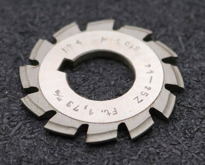 Bild des Artikels DOLD-Zahnformfräser-m=-0,8mm-No.-4-für-Z=-21-25-EGW-15°-gear-profile-cutter