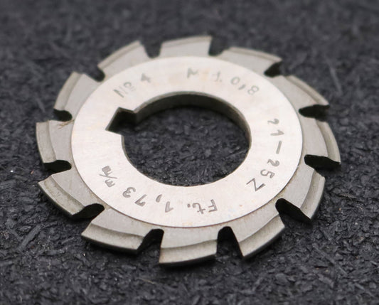 Bild des Artikels DOLD-Zahnformfräser-m=-0,8mm-No.-4-für-Z=-21-25-EGW-15°-gear-profile-cutter