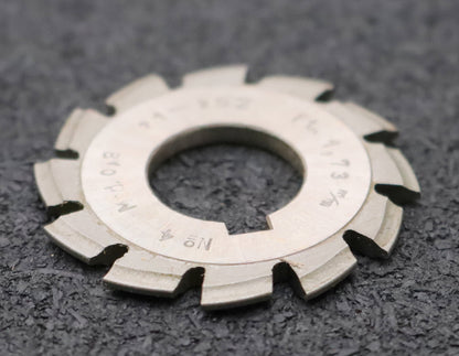 Bild des Artikels DOLD-Zahnformfräser-m=-0,8mm-No.-4-für-Z=-21-25-EGW-15°-gear-profile-cutter