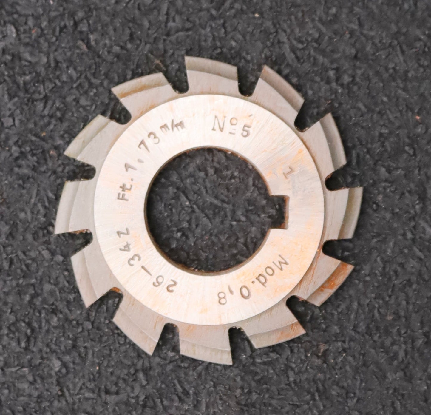 Bild des Artikels DOLD-Zahnformfräser-m=-0,8mm-No.-5-für-Z=-26-34-EGW-15°-gear-profile-cutter