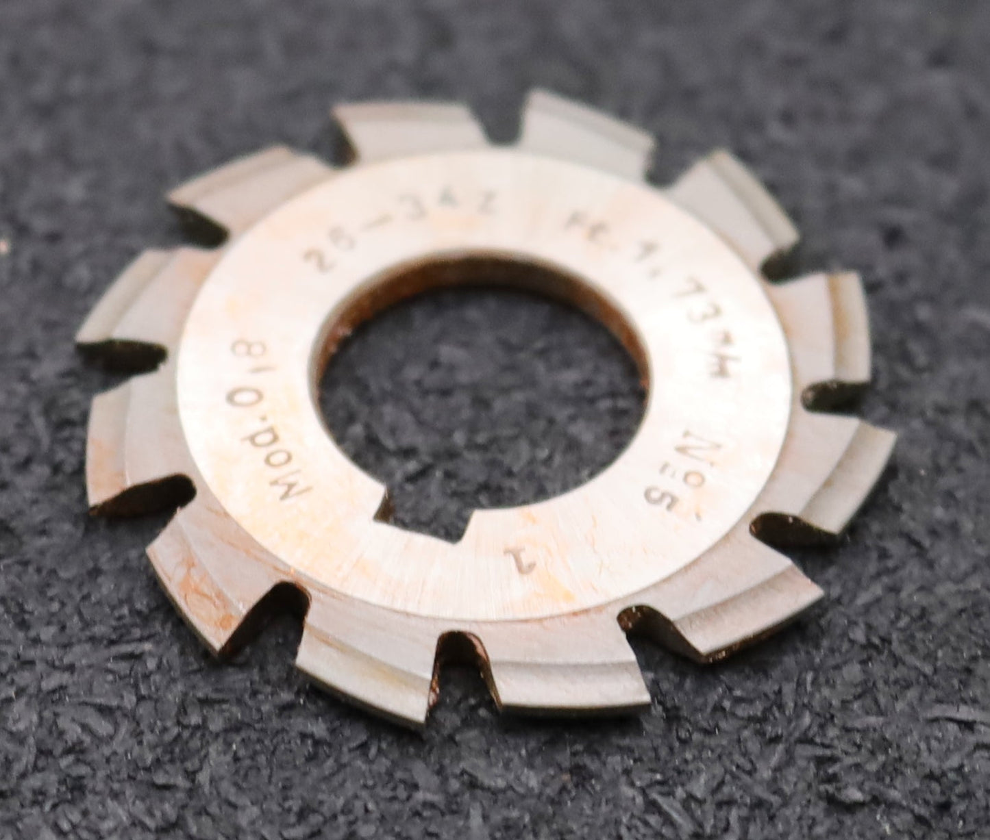 Bild des Artikels DOLD-Zahnformfräser-m=-0,8mm-No.-5-für-Z=-26-34-EGW-15°-gear-profile-cutter