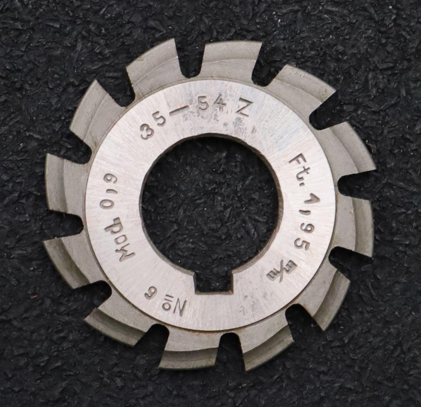 Bild des Artikels DOLD-Zahnformfräser-m=-0,9mm-No.-6-für-Z=-35-54-EGW-15°-gear-profile-cutter