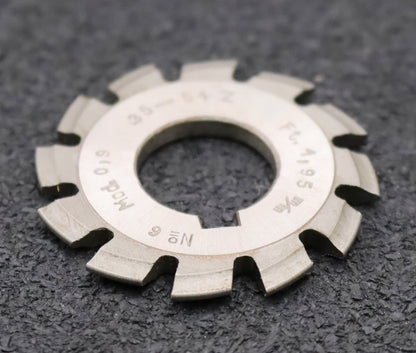 Bild des Artikels DOLD-Zahnformfräser-m=-0,9mm-No.-6-für-Z=-35-54-EGW-15°-gear-profile-cutter