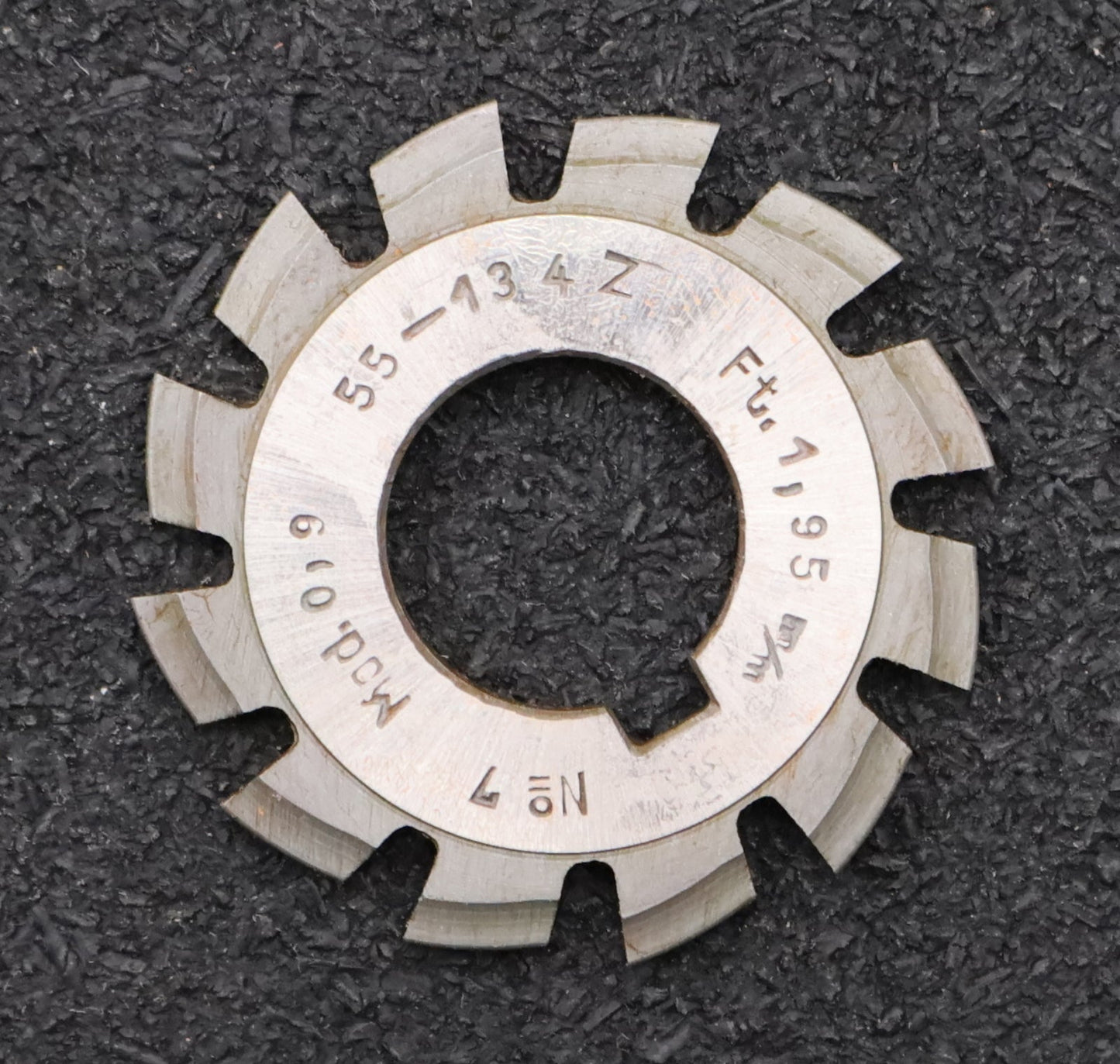 Bild des Artikels DOLD-Zahnformfräser-m=-0,9mm-No.-7-für-Z=-55-134-EGW-15°-gear-profile-cutter