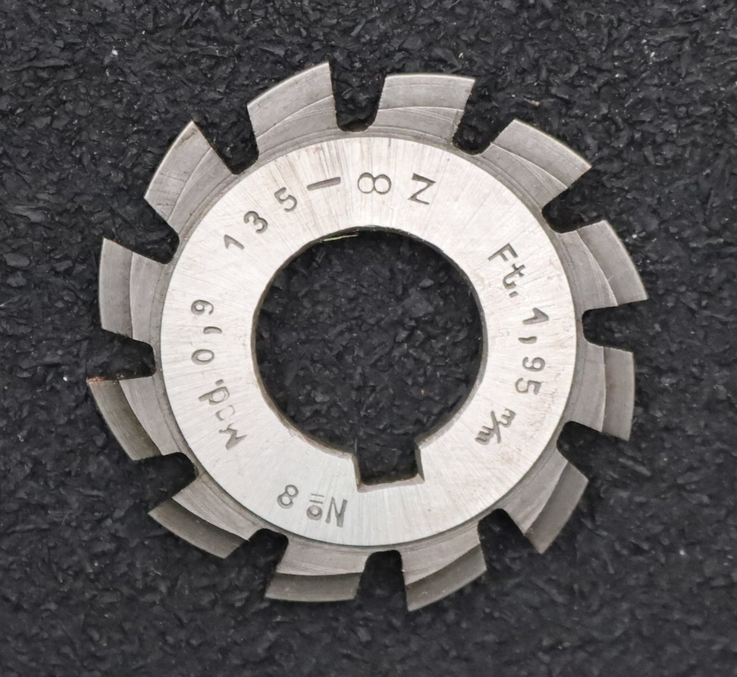 Bild des Artikels DOLD-Zahnformfräser-m=-0,9mm-No.-8-für-Z=-135-00-EGW-15°-gear-profile-cutter