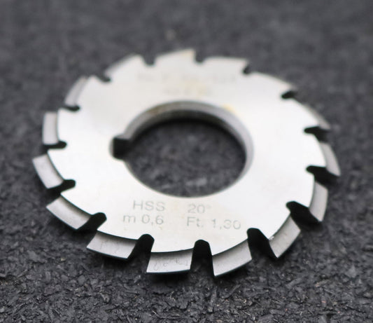 Bild des Artikels DOLD-Zahnformfräser-m=-0,6mm-No.-7-für-Z=-55-134-EGW-20°-gear-profile-cutter
