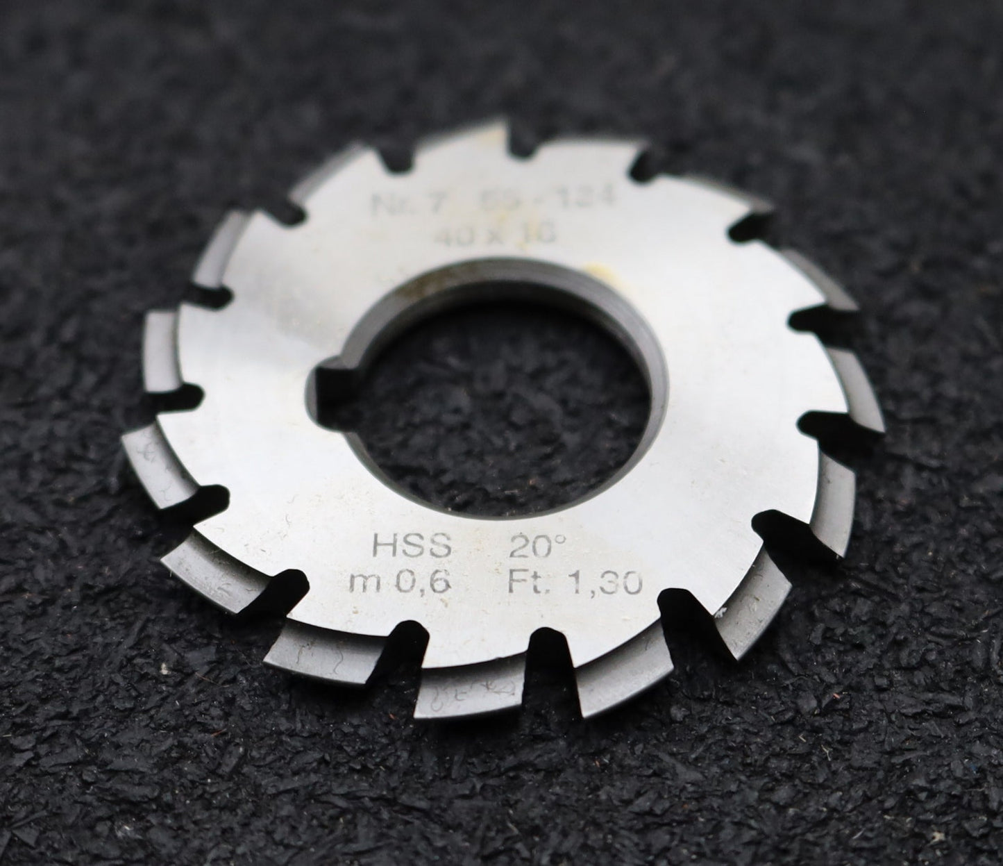 Bild des Artikels DOLD-Zahnformfräser-m=-0,6mm-No.-7-für-Z=-55-134-EGW-20°-gear-profile-cutter