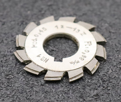 Bild des Artikels DOLD-Zahnformfräser-m=-0,45mm-No.-1-für-Z=-12-13-EGW-20°-LKN-gear-profile-cutter