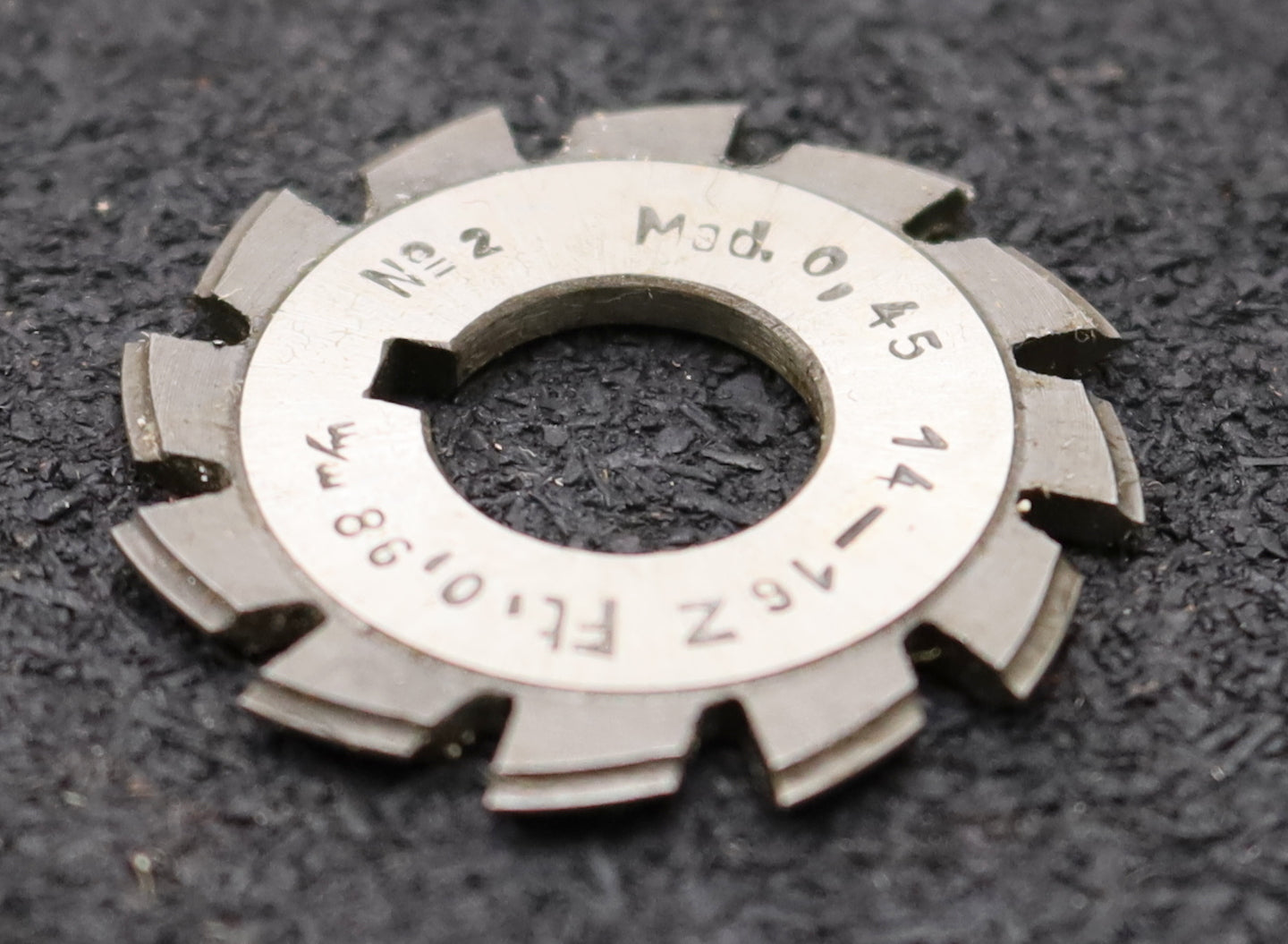 Bild des Artikels DOLD-Zahnformfräser-m=-0,45mm-No.-2-für-Z=-14-16-EGW-20°-LKN-gear-profile-cutter