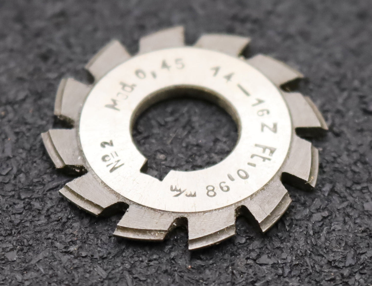 Bild des Artikels DOLD-Zahnformfräser-m=-0,45mm-No.-2-für-Z=-14-16-EGW-20°-LKN-gear-profile-cutter