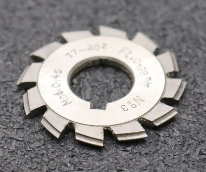 Bild des Artikels DOLD-Zahnformfräser-m=-0,45mm-No.-3-für-Z=-17-20-EGW-20°-LKN-gear-profile-cutter