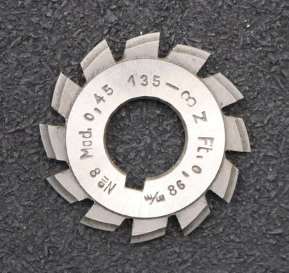 Bild des Artikels DOLD-Zahnformfräser-m=-0,45mm-No-8-für-Z=-135-00-EGW-20°-LKN-gear-profile-cutter