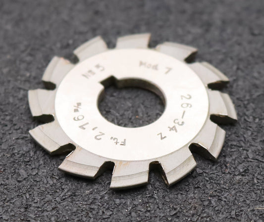 Bild des Artikels DOLD-Zahnformfräser-m=-1mm-No.-5-für-Z=-26-34-EGW-15°-gear-profile-cutter