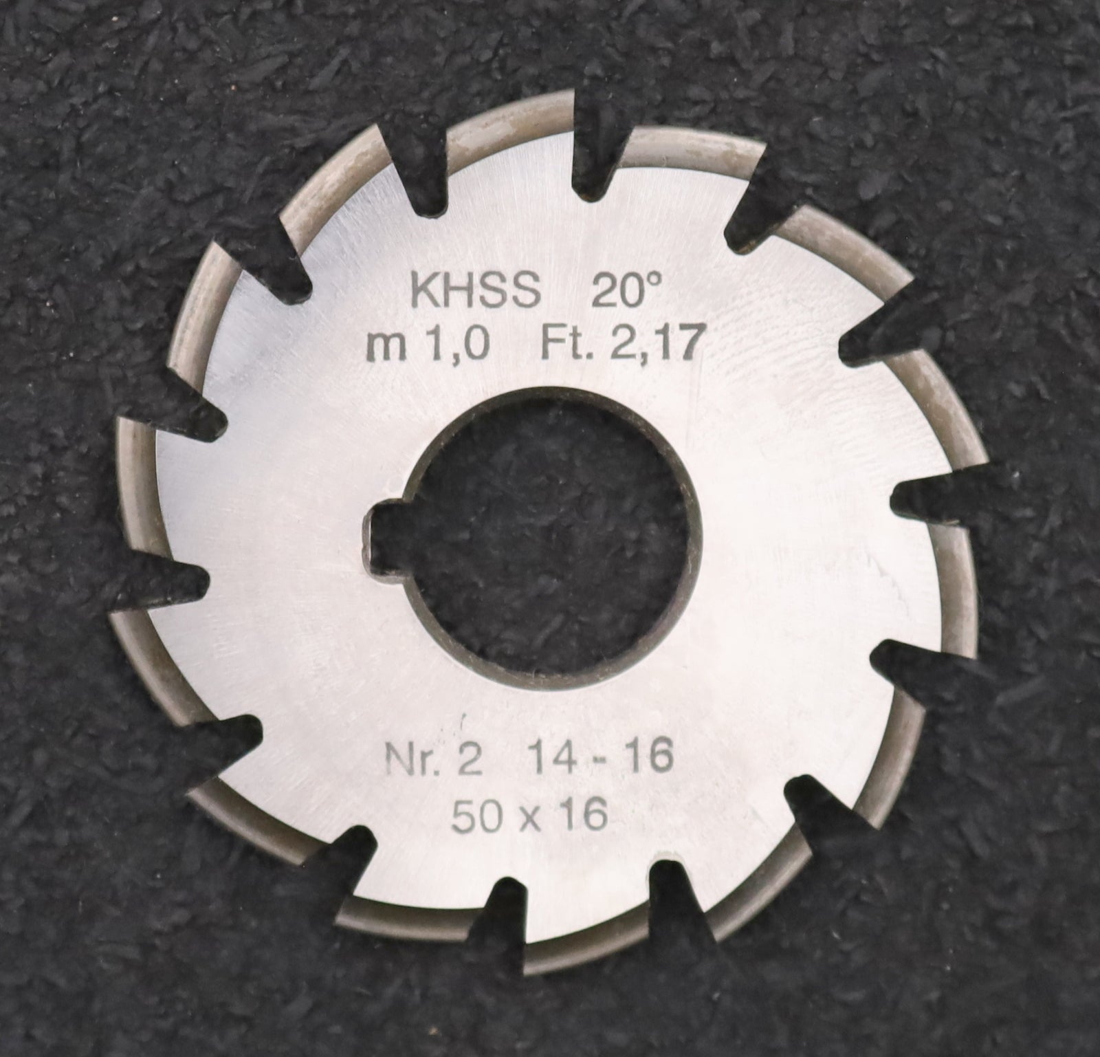 Bild des Artikels DOLD-Zahnformfräser-m=-1mm-No.-2-für-Z=-14-16-EGW-20°-gear-profile-cutter